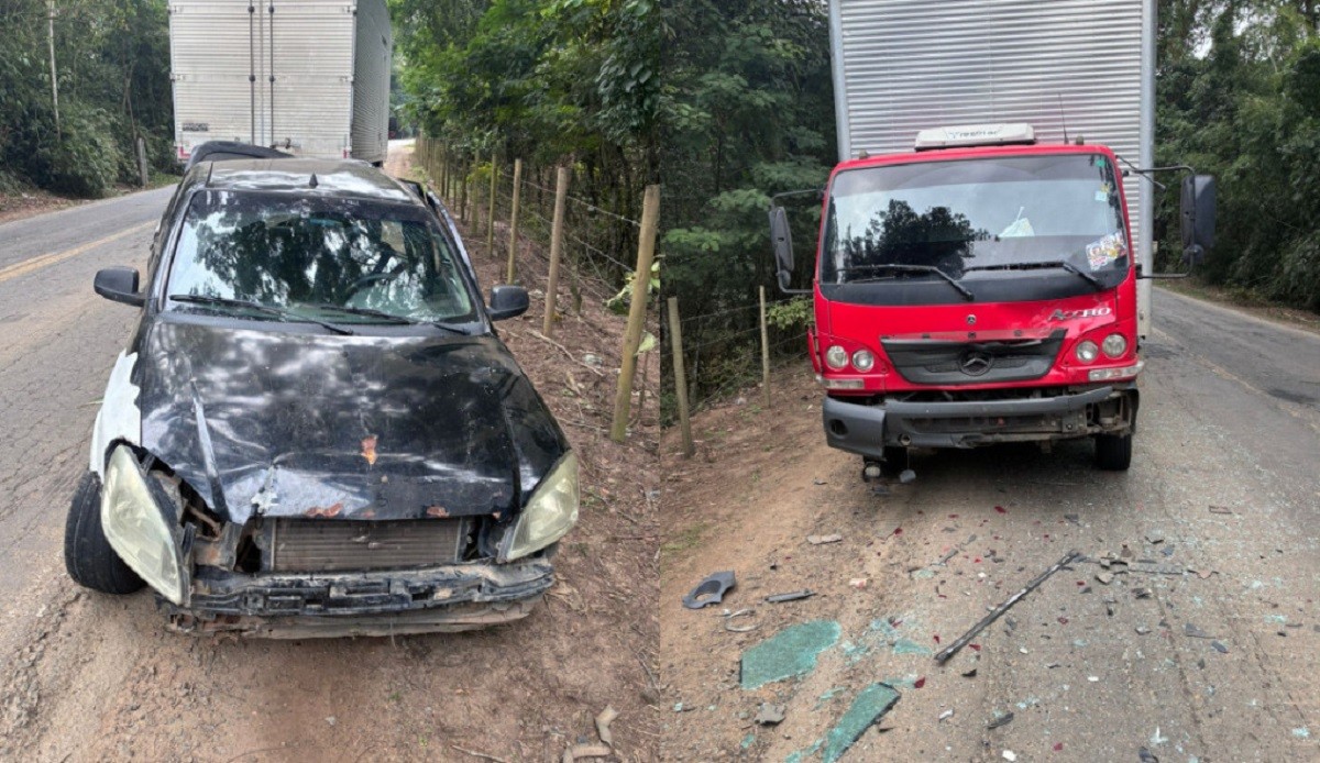 Motorista com sinais de embriaguez causa acidente na MG-133