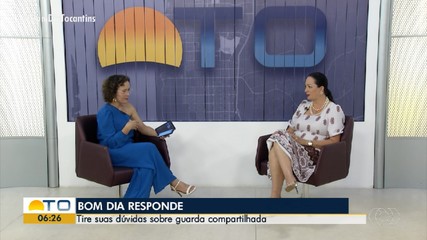 Bom Dia responde dúvidas dos telespectadores sobre guarda compartilhada