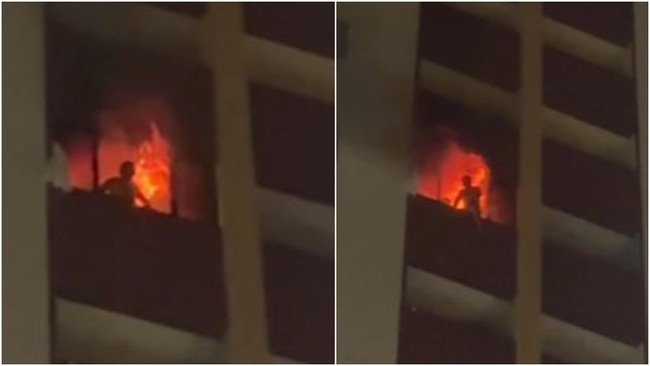 Casal e cão morrem em incêndio em apartamento de hotel em Fortaleza