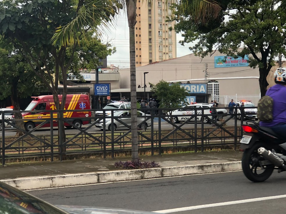 A confusão ocorreu em Catanduva (SP) — Foto: Reprodução / WhatsApp