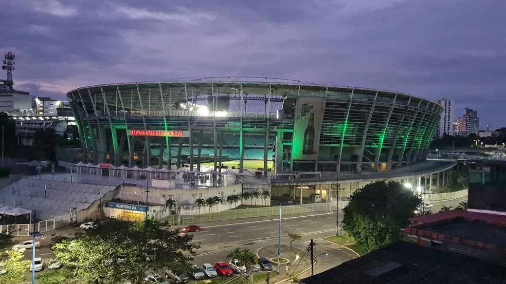 Arena Fonte Nova, em Salvador — Foto: Renan Pinheiro