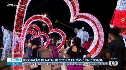 Contratação para decoração de natal de Palmas em 2023 é investigada