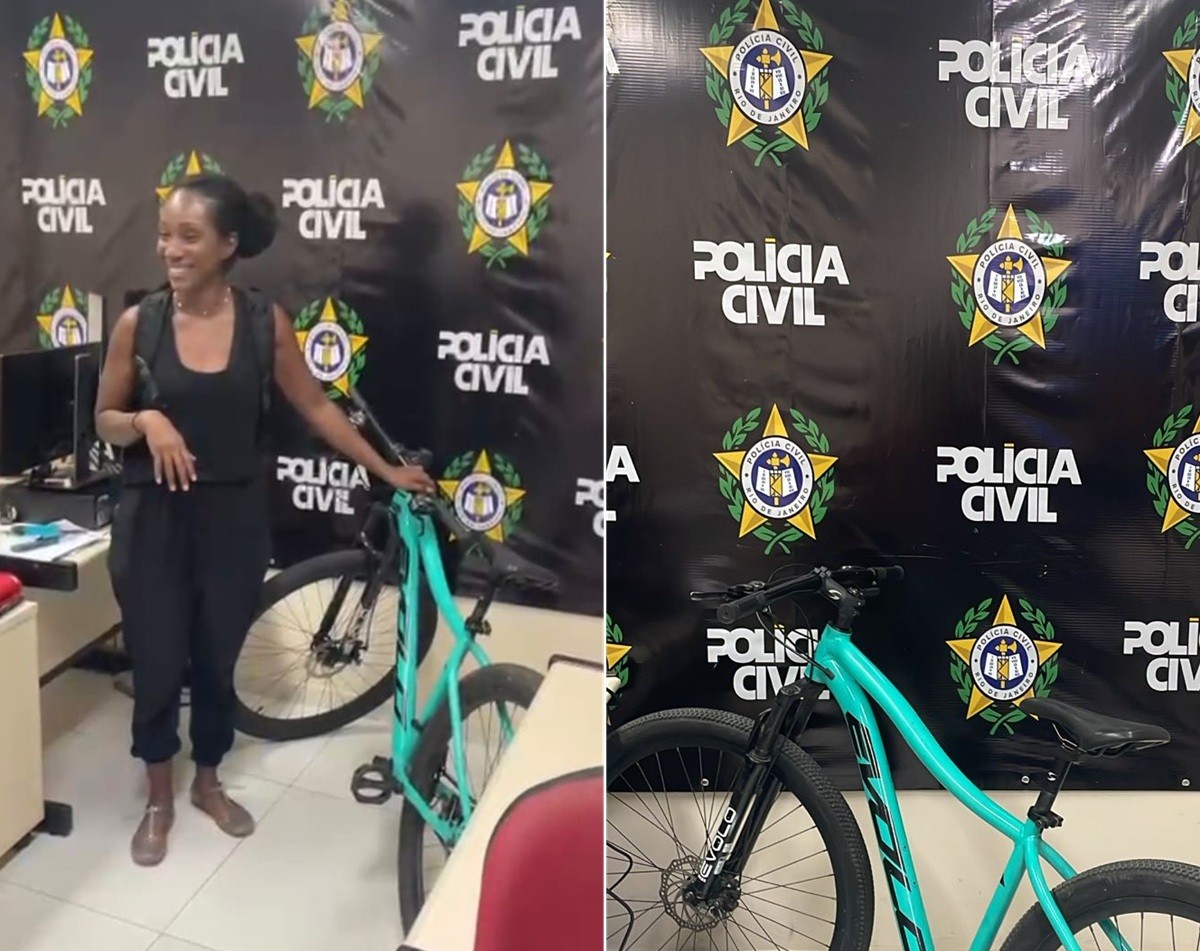 Polícia recupera bicicleta furtada em Cabo Frio com ajuda de drones e reconhecimento facial