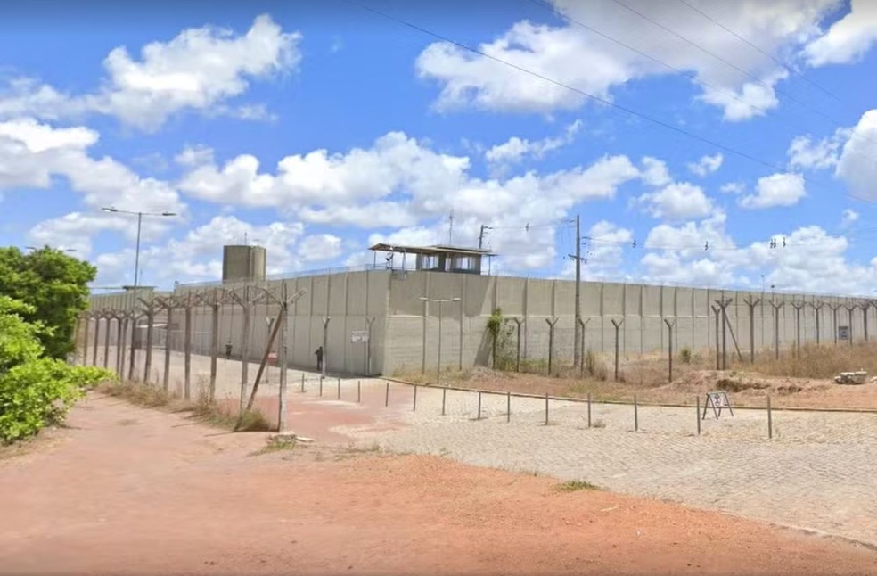 Cadeia Pública de Ceará-Mirim, na Grande Natal presídio penitenciária Dinorá Simas — Foto: Divulgação/Google Street View