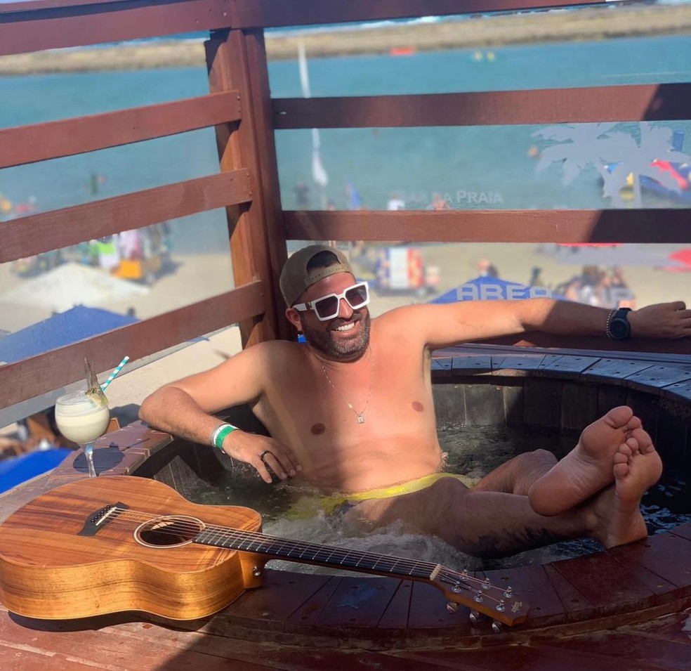 Fernando Mocó é o novo namorado da cantora Maraísa — Foto: Reprodução/Instagram
