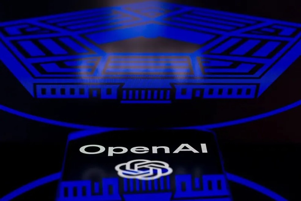 Assim que a Anthropic perdeu o contrato, sua rival OpenAI surgiu como alternativa — Foto: Getty Images