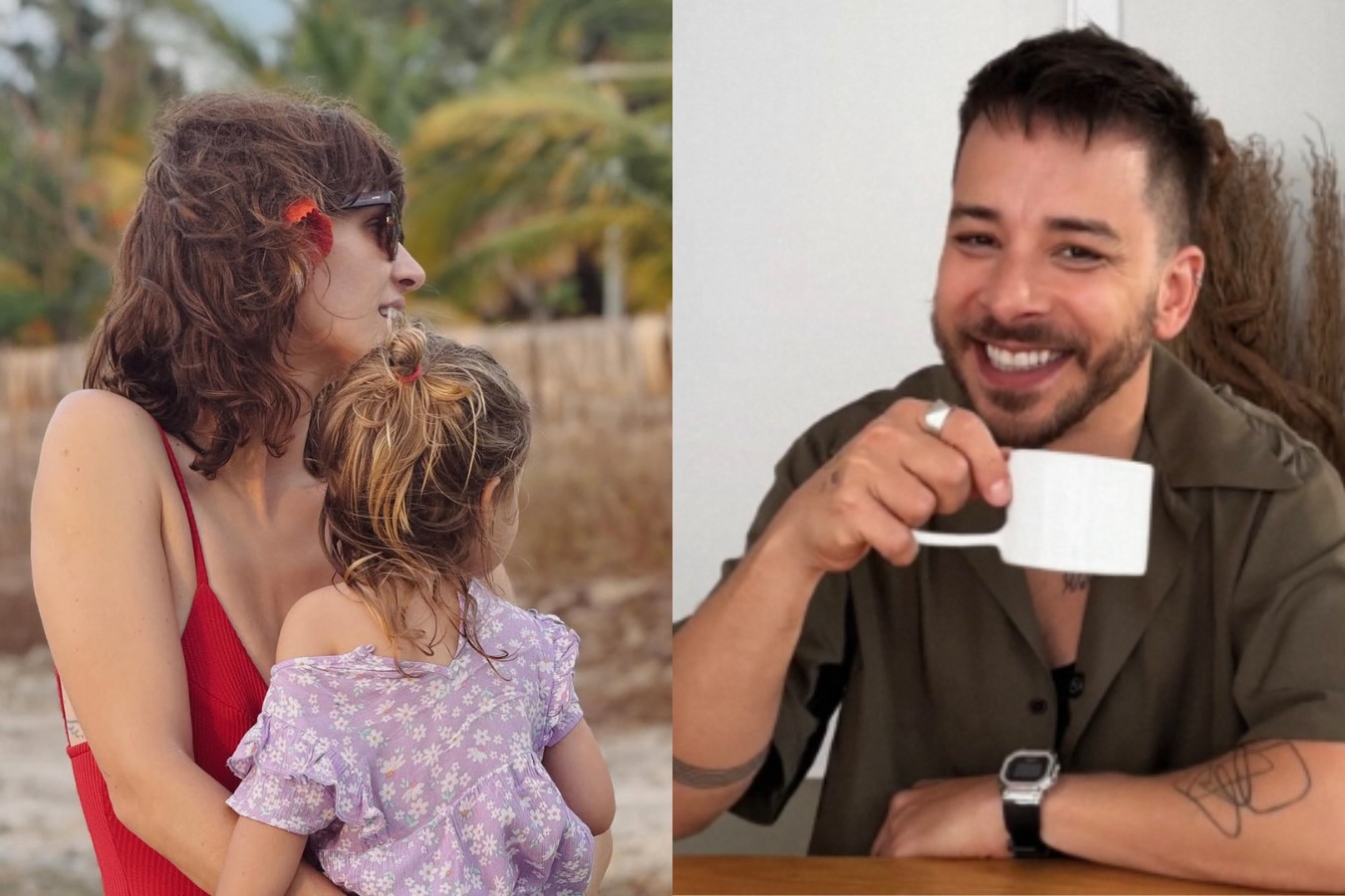 Olho inchado de filha de Júnior Lima e Mônica Benini gerou alerta sobre doença rara: 'é confundida com alergia'