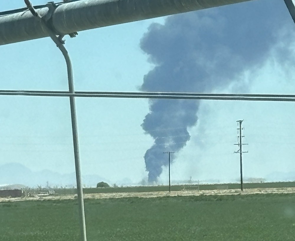 Bombardeiro B-52 sofre acidente após a decolagem na Base Aérea Edwards, na Califórnia