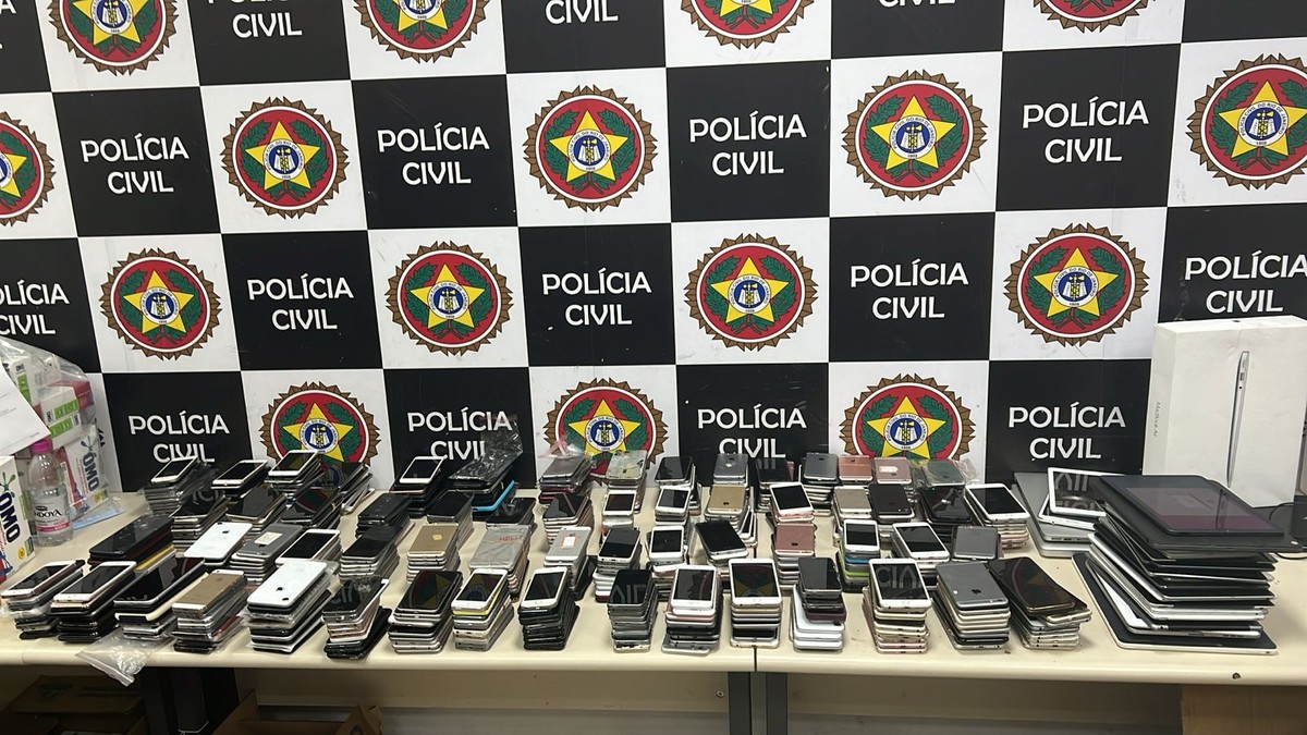 Operação para recuperar celulares furtados no Rock in Rio tem 750 aparelhos apreendidos e 1 preso na Uruguaiana