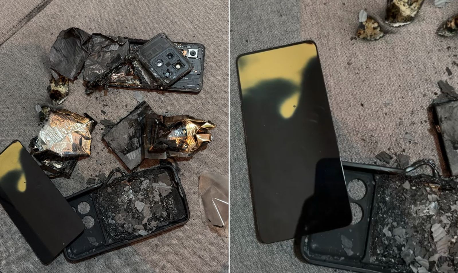 Celular explode e adolescente fica ferido em Goiás; vídeo
