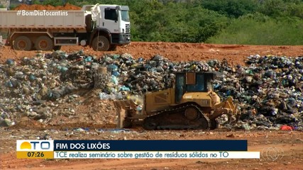 TCE realiza seminário sobre gestão de resíduos sólidos no Tocantins