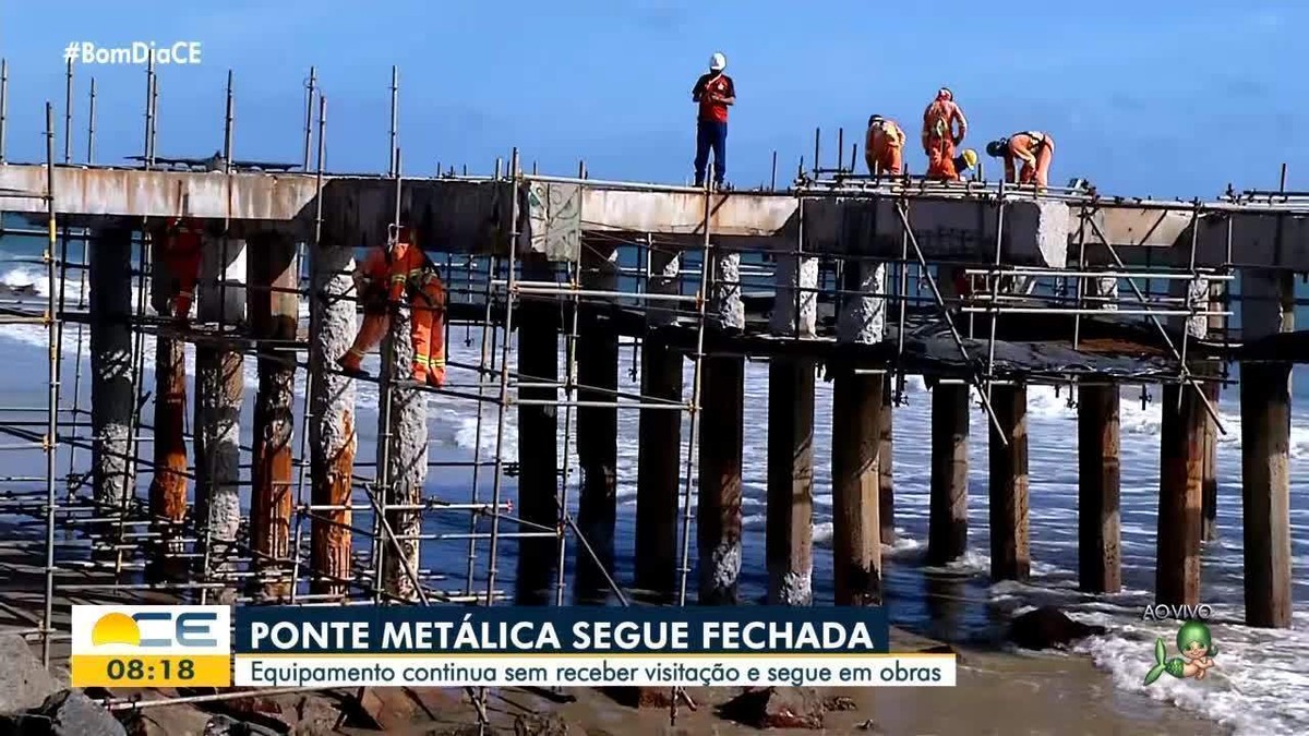 Projeto de reforma da Ponte dos Ingleses, ponto turístico de Fortaleza, é  concluído; veja fotos da maquete, Ceará