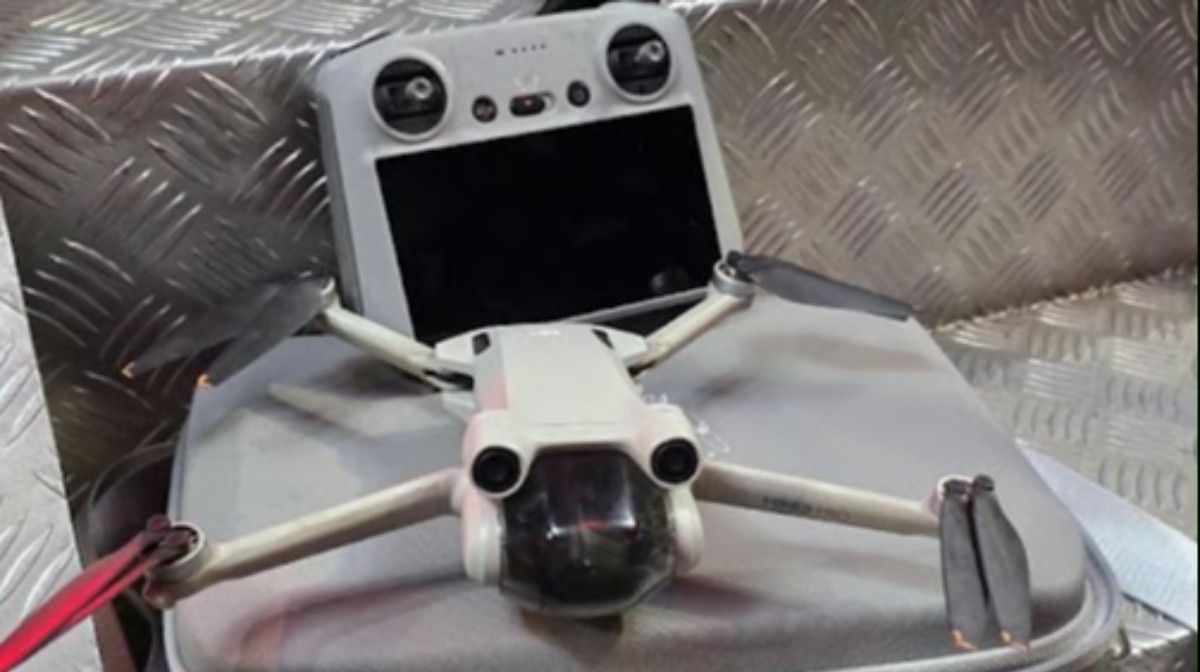 Drone não autorizado é identificado e apreendido por forças de segurança durante o Rock in Rio