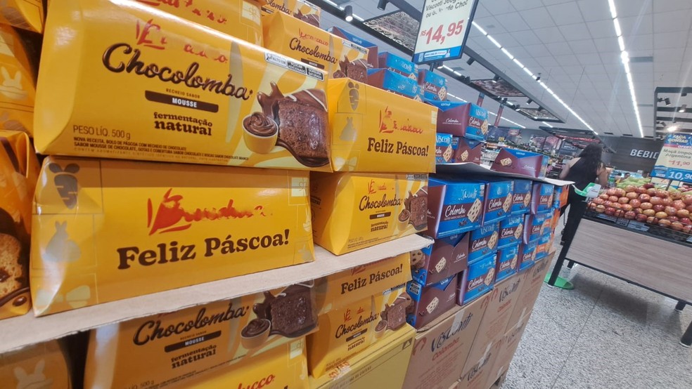 Ovos de Páscoa estão até 19,8% mais caros em Piracicaba e podem perder espaço para colombas — Foto: Claudia Assencio/g1