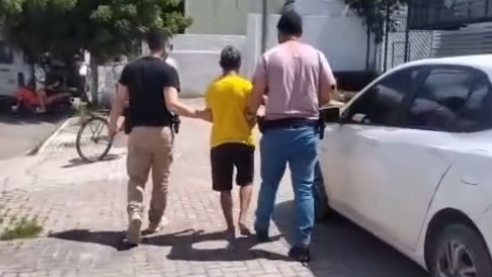 Padrasto é preso em Camocim por suspeita de abusar sexualmente o enteado de 12 anos. — Foto: Reprodução