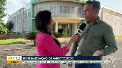 Projeto da UFT usa fungos para degradar agrotóxicos em Gurupi