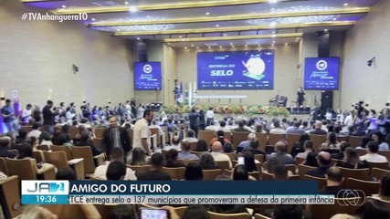 TCE entrega selo a 137 municípios do Tocantins por promoverem defesa da primeira infância