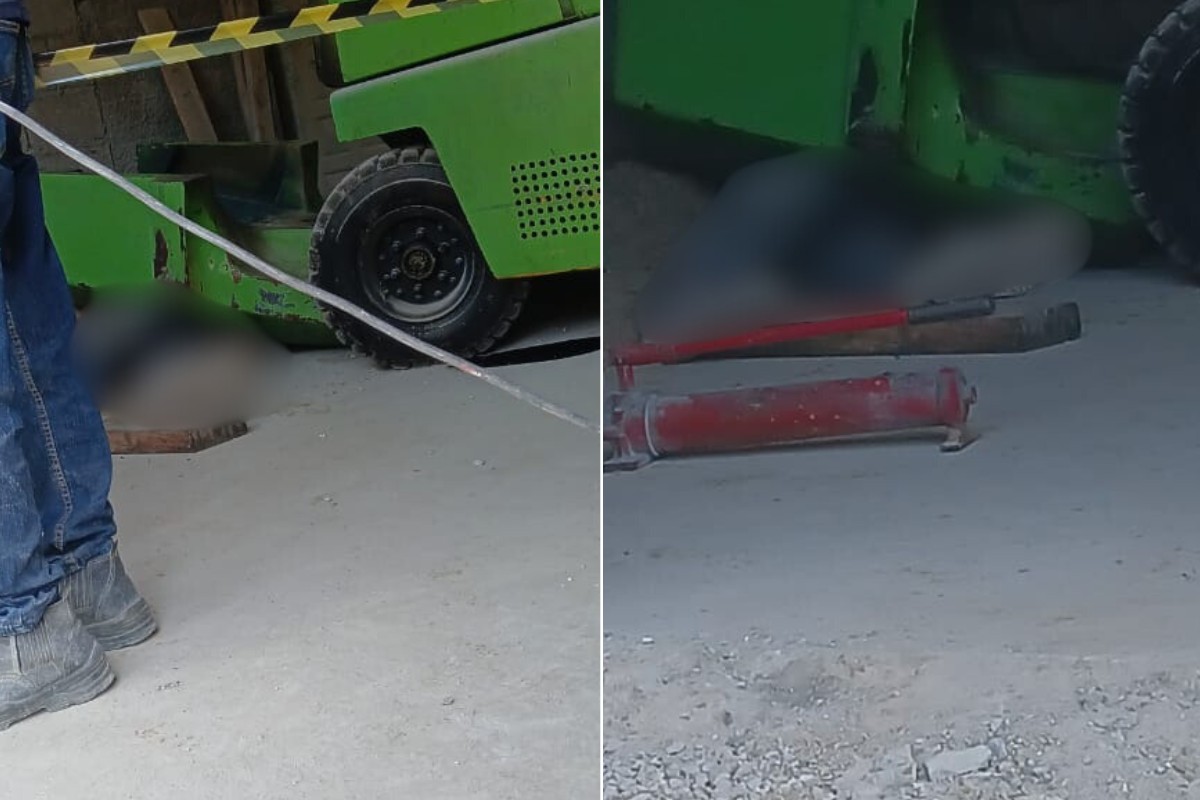 Homem morre prensado embaixo de máquina durante o trabalho em SP