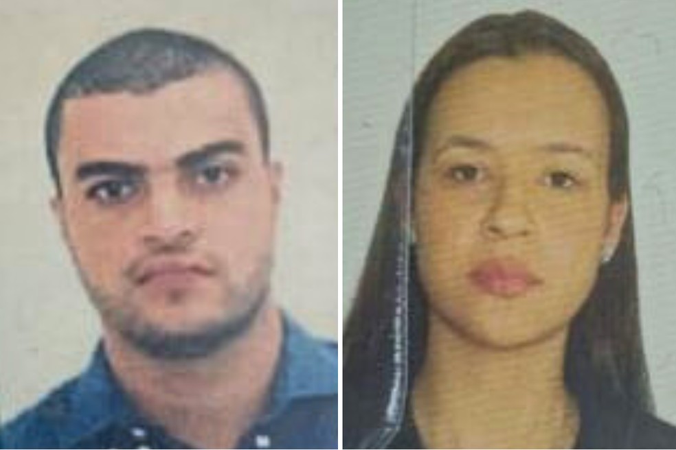 Renato Dias de Oliveira e Bianca Alves Francisco de Oliveira foram encontrados mortos dentro do carro ligado em um posto na Rodovia Régis Bittencourt, em Cajati (SP) — Foto: g1 Santos