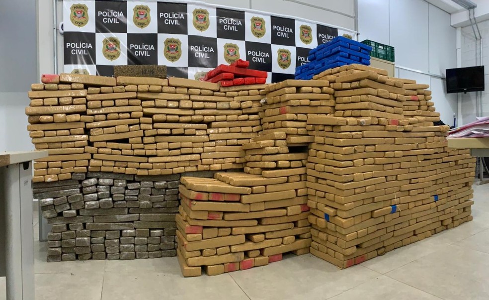 Puxada por alta na apreensão de maconha, interceptação de drogas cresce 50%  em 2021 em SP | São Paulo | G1