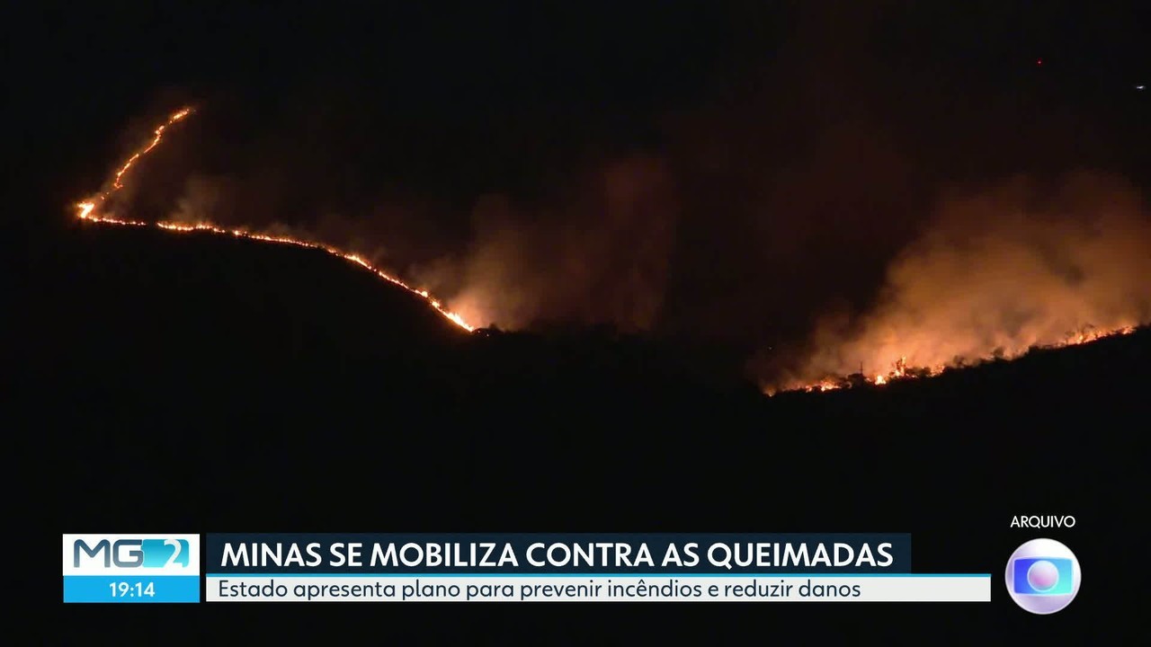 Governo de MG lança plano de combate a queimadas até 2031 com investimento de R$ 440 milhões