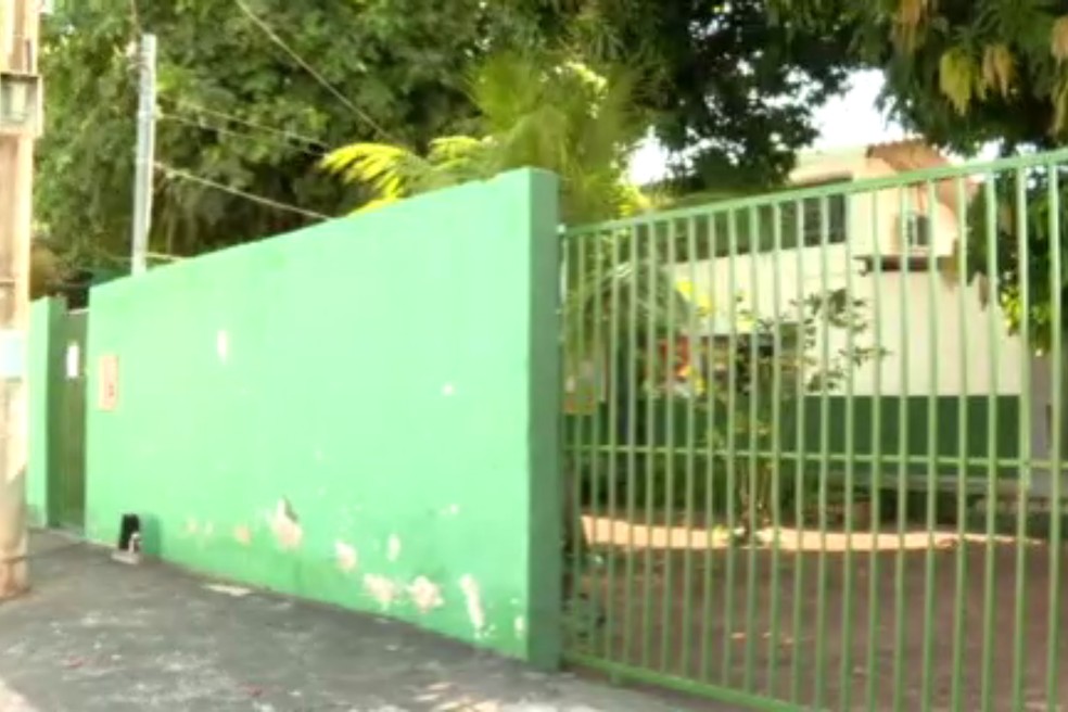 Creche Filantrópica Menino Jesus, em Cuiabá — Foto: TV Centro América