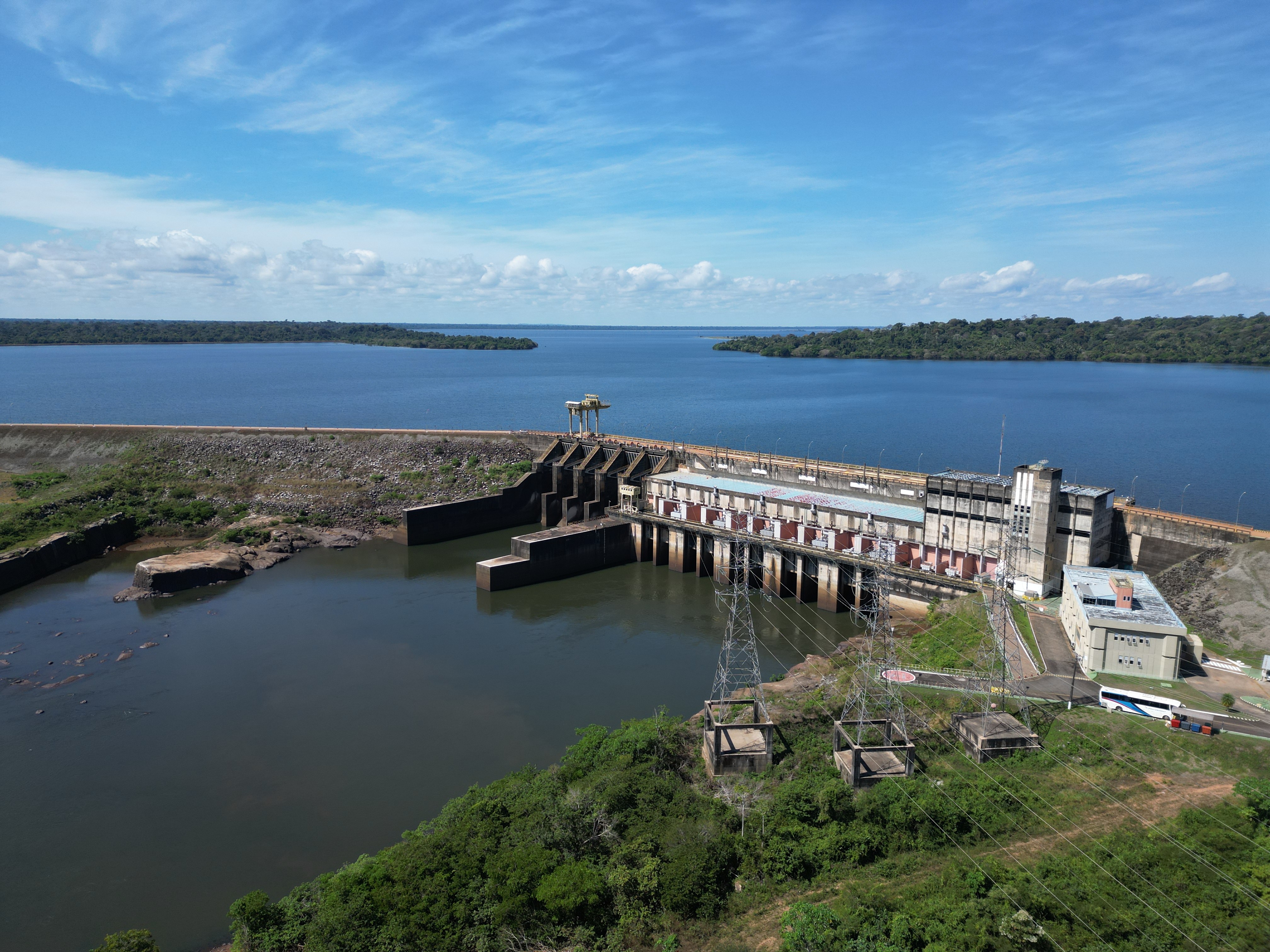 Hidrelétrica Samuel: simulado de emergência em barragem em RO