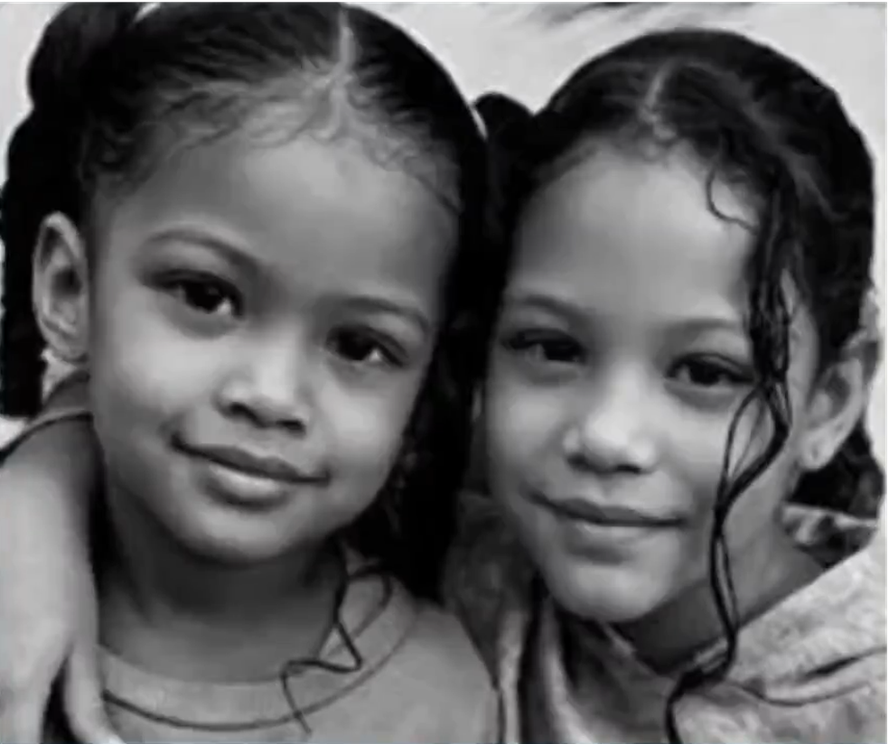 Ísis Helena e Lais Heloisa foram mortas pelo pai. — Foto: Reprodução