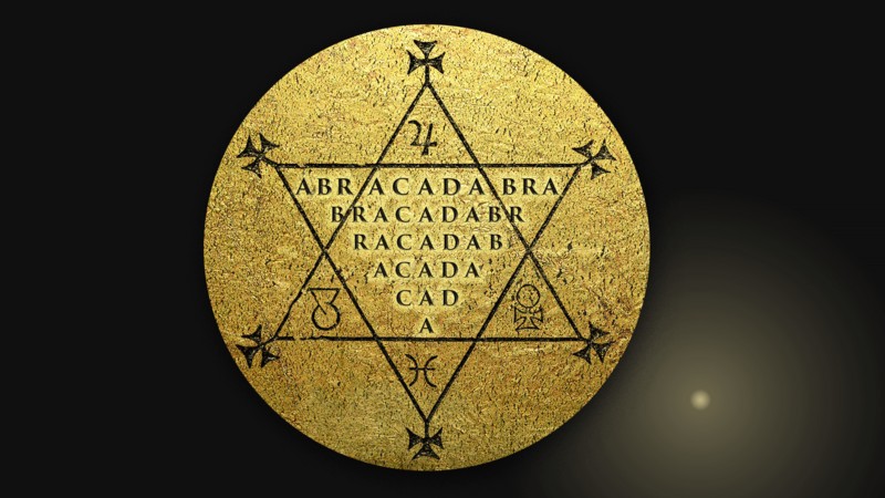 A misteriosa origem da palavra 'abracadabra' e seus vrios usos ao longo da histria