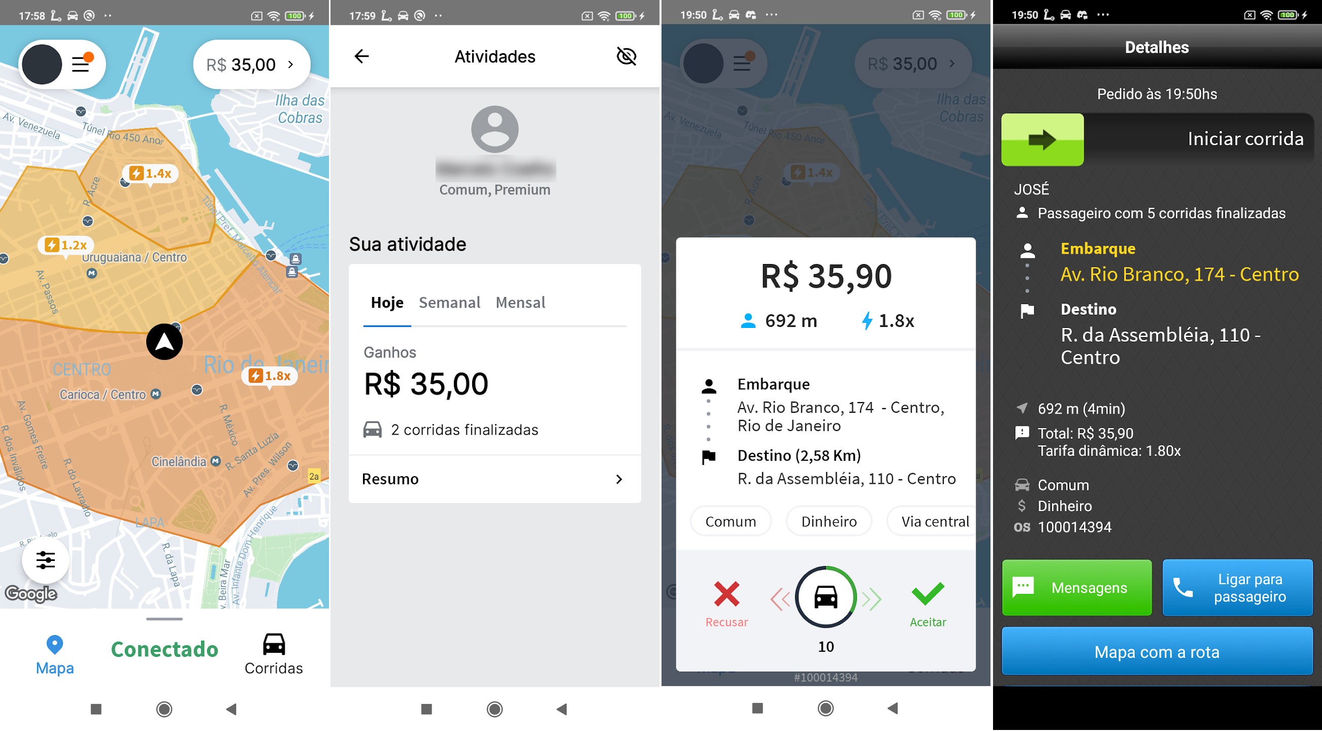 'Quem não baixar já pode parar de rodar': áudio mostra coação de mototaxistas para uso de app de corrida do tráfico na Vila Kennedy