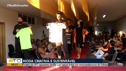 UFT apresenta desfile de moda sustentável em Palmas