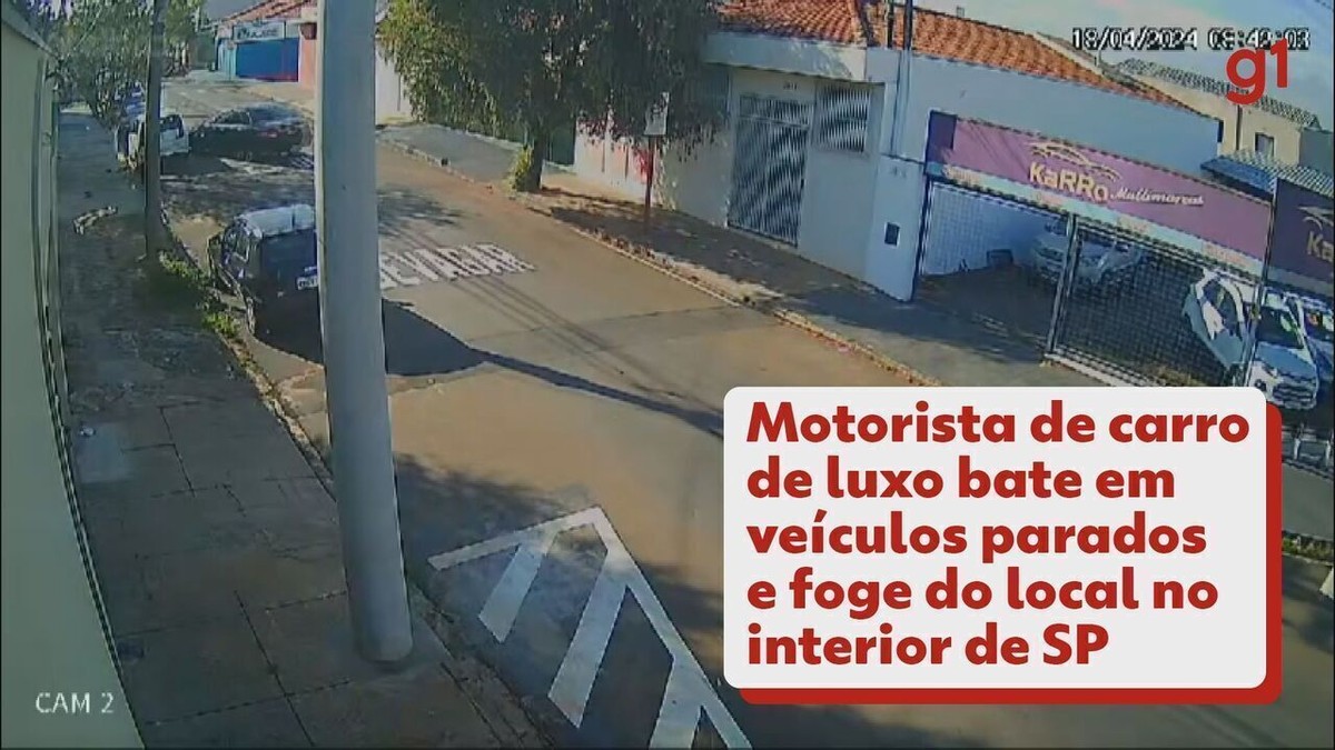 VÍdeo Motorista De Mercedes Faz Manobra Perigosa Bate Em Dois Carros