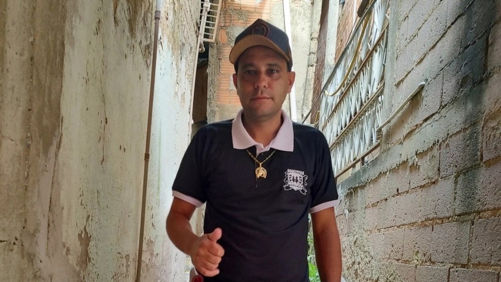 Amarildo Domingos Leite Cote, de 38 anos, foi morto a tiros em Iúna, Sul do ES — Foto: Reprodução/Redes sociais
