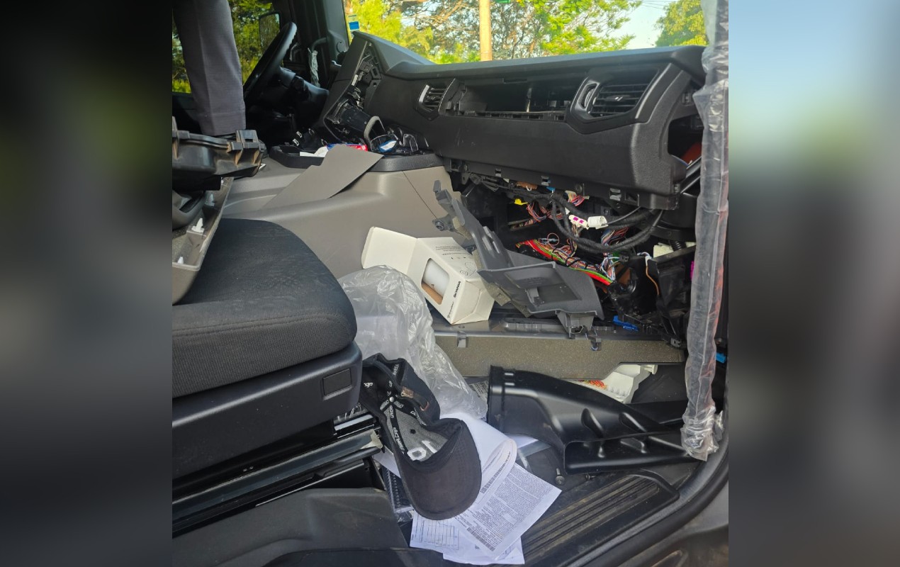 Dupla é presa suspeita de roubar caminhão e manter motorista em cárcere privado em Itatiba