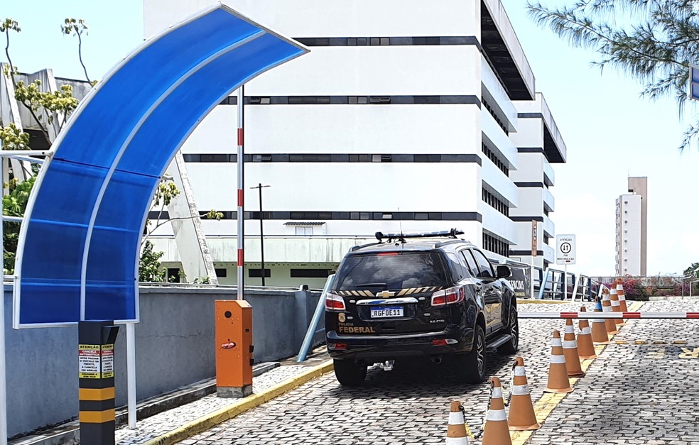 Fugitivo foi preso pela Polícia Federal em Natal, no Rio Grande do Norte — Foto: Divulgação/PF