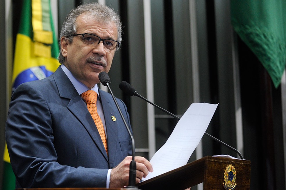 João Vicente Claudino, pré-candidato a prefeito de Teresina. — Foto: Reprodução/Moreira Mariz/Agência Senado