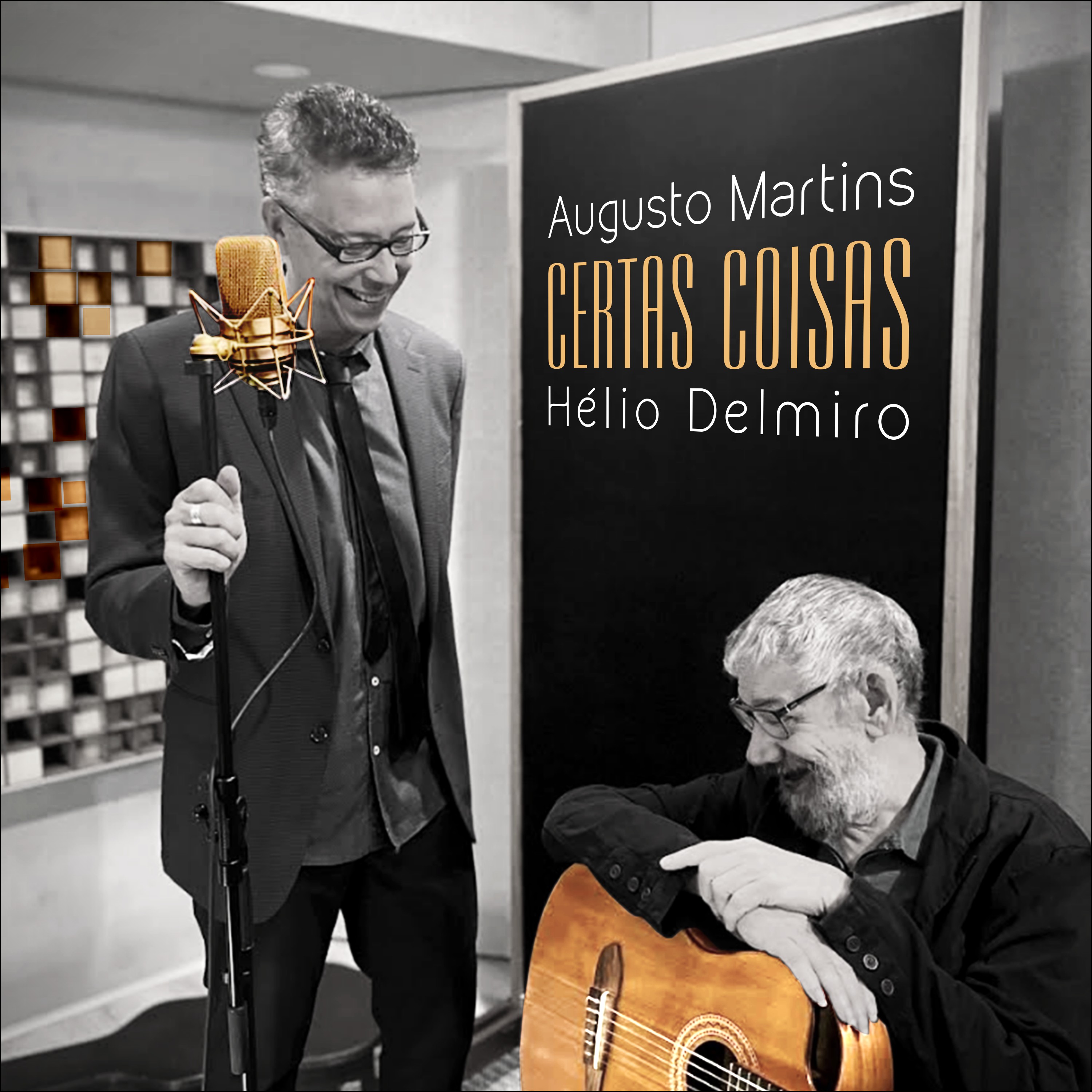 Voz de Augusto Martins se harmoniza com o violão de Hélio Delmiro no canto de ‘Certas coisas’ em álbum de duo