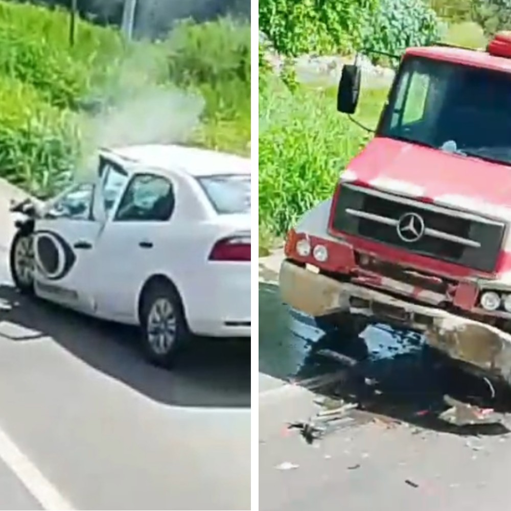 Acidente com carro da Band Minas deixa uma pessoa morta e uma ferida na Grande BH