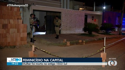 Feminicídio é registrado em Palmas nesta segunda-feira (27)