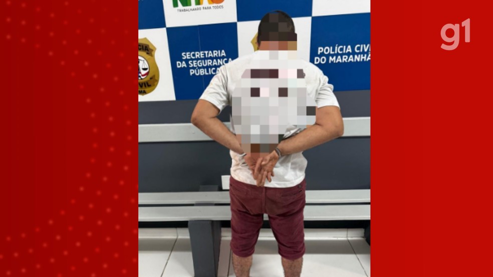 Foragido da Justiça é preso em Caxias por roubo majorado cometido em 2022 — Foto: Reprodução/PCMA
