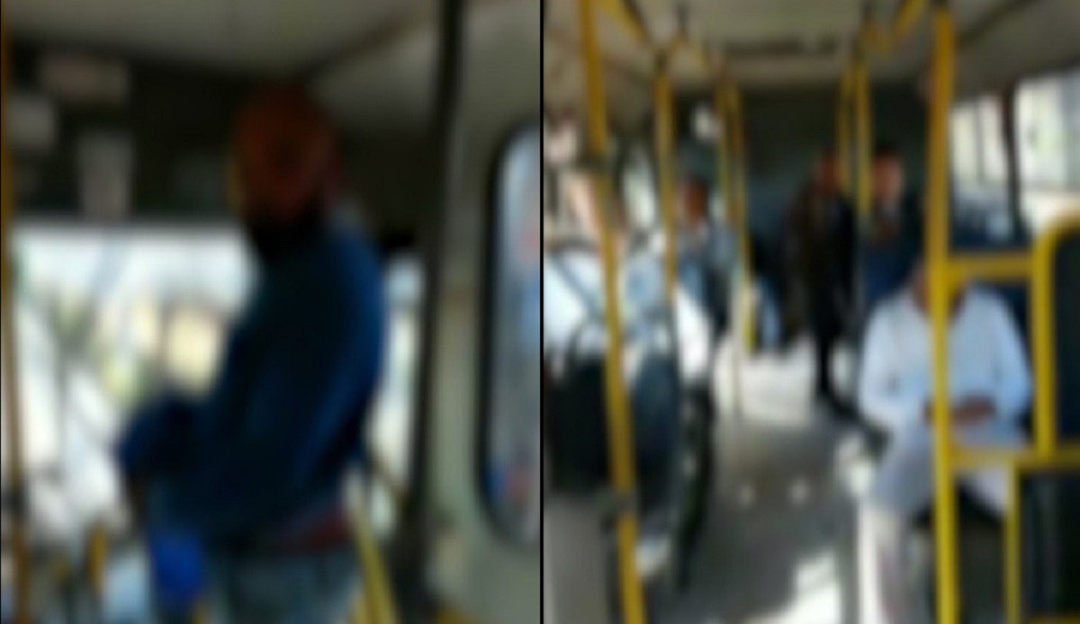 Motorista do transporte público é agredido por passageira após negar desembarque fora do ponto em Juiz de Fora; VÍDEO 