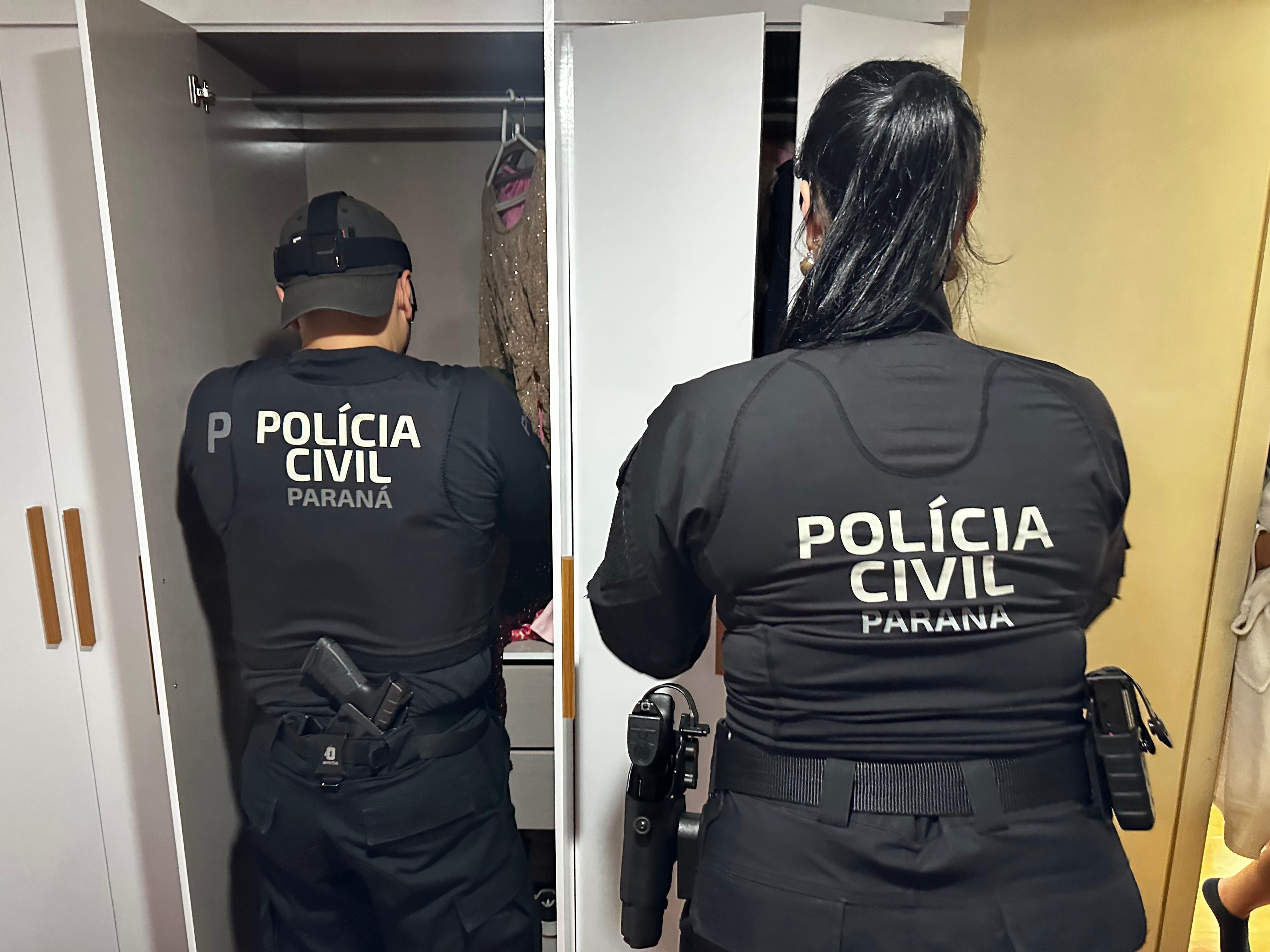 Megaoperação da Polícia Civil do Paraná mira grupo suspeito de golpes e lavagem de dinheiro em nove estados do país 