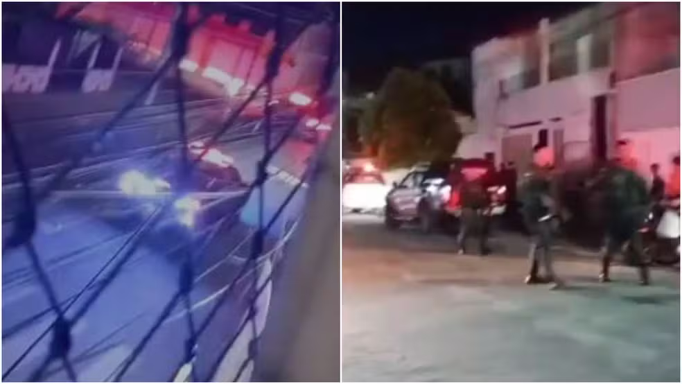 Policial militar de folga é baleado em Fortaleza. — Foto: Reprodução