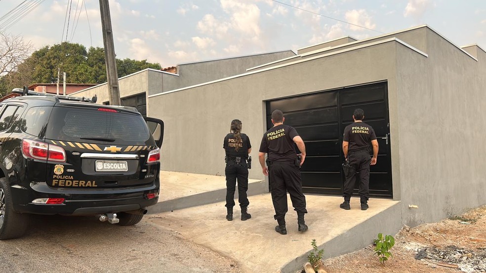 com o Operação tem como objetivo desmontar um esquema criminoso no órgão responsável pela gestão da saúde indígena. — Foto: Polícia Federal