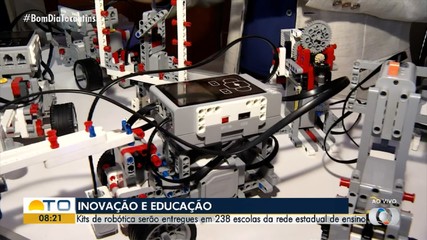 Kits de robótica serão entregues em mais de 200 escolas estaduais do Tocantins