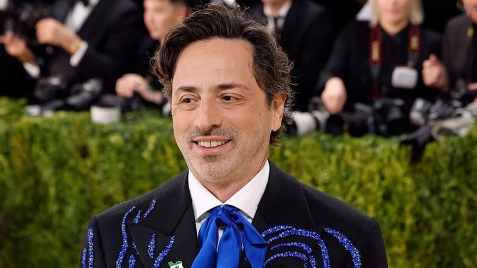 Segundo relatos, o cofundador do Google Sergey Brin doou mais de US$ 100 milhões a uma organização política que financia medidas eleitorais capazes de bloquear o imposto sobre o patrimônio. — Foto: Getty Images via BBC