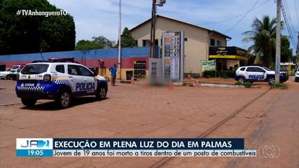 Jovem é morto a tiros em posto de combustível de Palmas