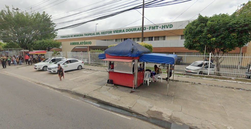 Fundação de Medicina Tropical, em Manaus. — Foto: Reprodução/Google Maps