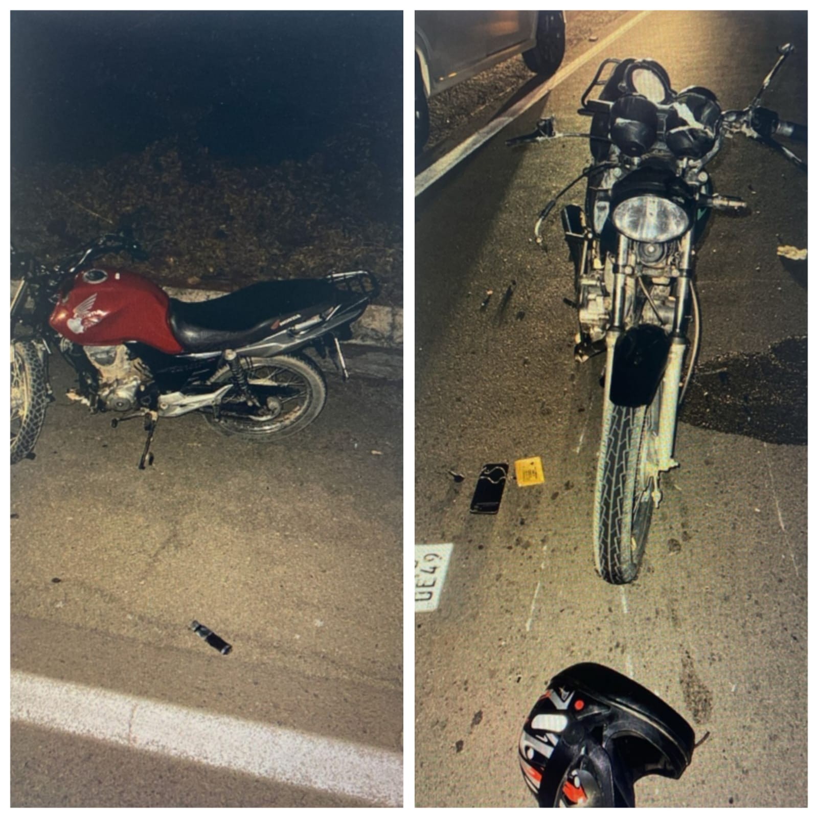 Três pessoas morrem em acidente entre duas motocicletas na BR-135