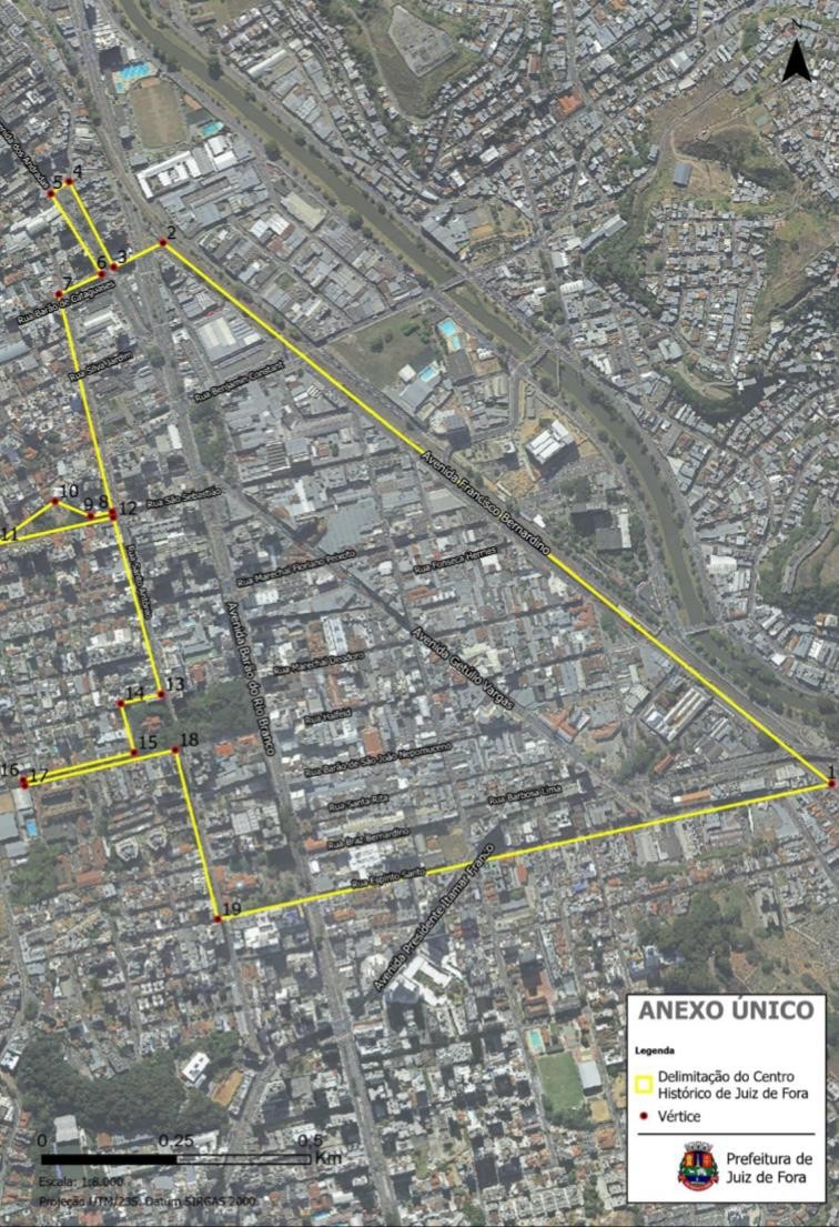 Decreto delimita o Centro Histórico de Juiz de Fora; veja o mapa 